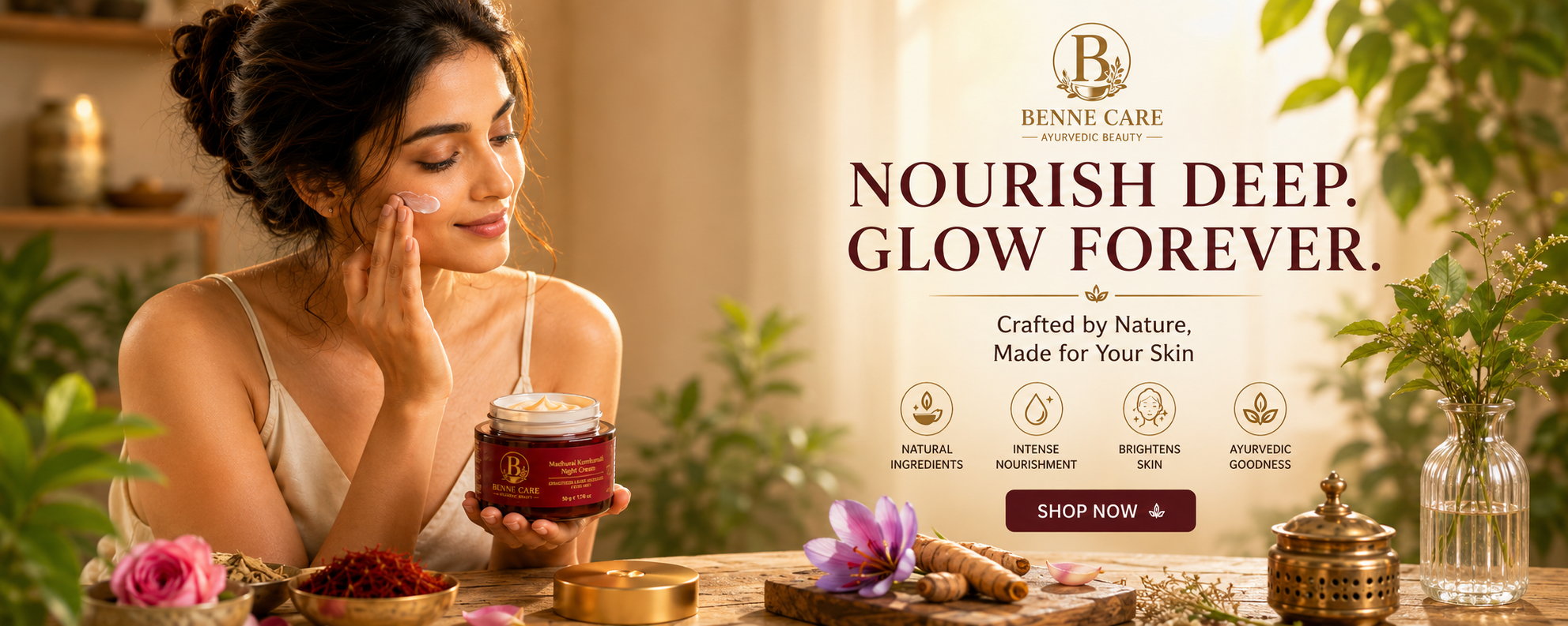 Benne Care — Nourish deep, glow forever